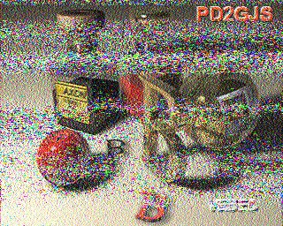 SSTV image from IU0FBK_20M