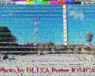 SSTV image from IU0FBK_20M