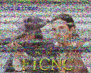 SSTV image from IU0FBK_20M