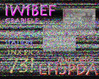 SSTV image from IU0FBK_20M