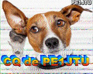 SSTV image from IU0FBK_20M