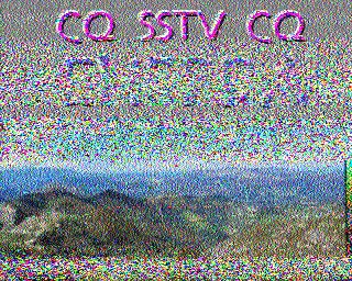SSTV image from IU0FBK_20M