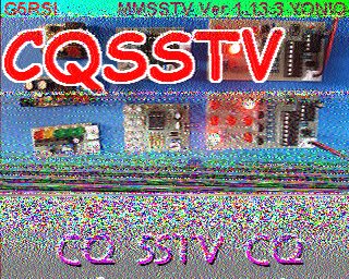 SSTV image from IU0FBK_20M
