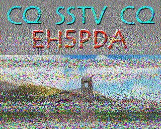 SSTV image from IU0FBK_20M