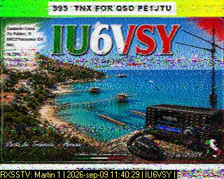 SSTV image from PA0041SWL_20M