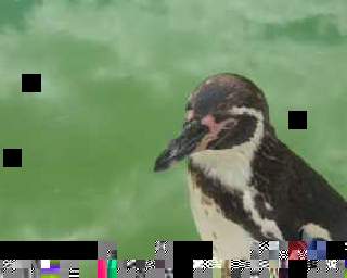 SSTV image from PA3ADE_2M