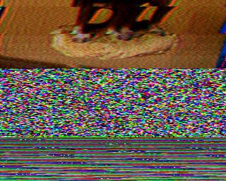 SSTV image from PA3ADE_2M