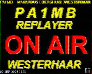 SSTV image from PA3BHW_2M