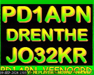 SSTV image from PA3BHW_2M