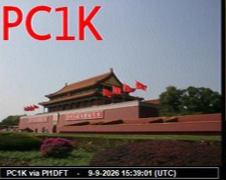 SSTV image from PC1K_2M