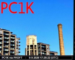 SSTV image from PC1K_2M