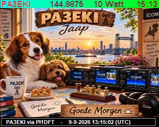 SSTV image from PI1DFT_2M