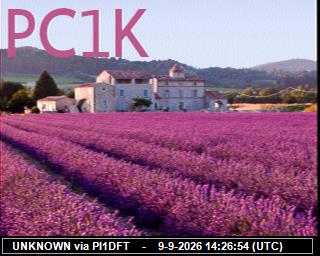 SSTV image from PI1DFT_2M
