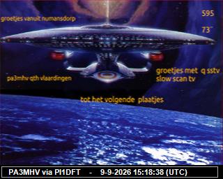 SSTV image from PI1DFT_2M