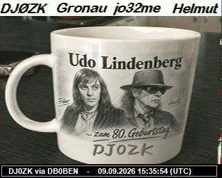 SSTV image from PI1DFT_2M