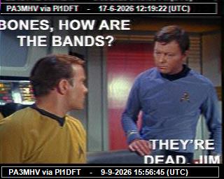 SSTV image from PI1DFT_2M
