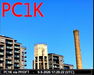 SSTV image from PI1DFT_2M