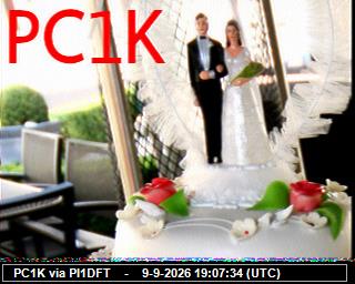 SSTV image from PI1DFT_2M