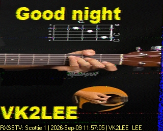 SSTV image from VK7DIK_2M