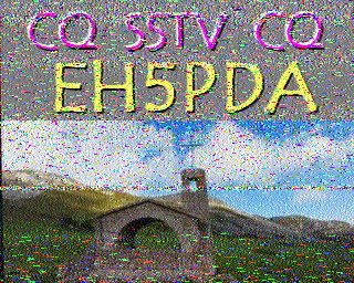 SSTV image from IU0FBK_20M