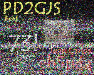 SSTV image from IU0FBK_20M