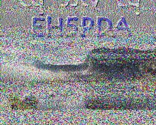 SSTV image from IU0FBK_20M