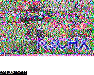 SSTV image from KO5MO_20M