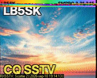 SSTV image from PA0041SWL_20M