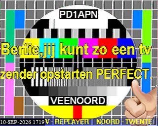 SSTV image from PA3BHW_2M