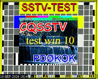 SSTV image from PA3BHW_2M