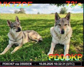 SSTV image from PC1K_2M