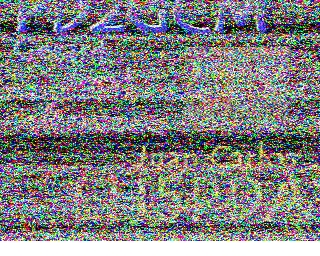 SSTV image from PD2PW_20M