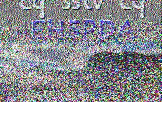 SSTV image from PD2PW_20M