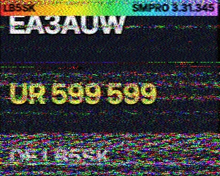 SSTV image from PD2PW_20M