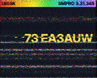 SSTV image from PD2PW_20M