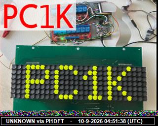 SSTV image from PI1DFT_2M