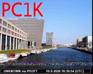 SSTV image from PI1DFT_2M