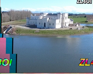 SSTV image from VK3DNH_2M