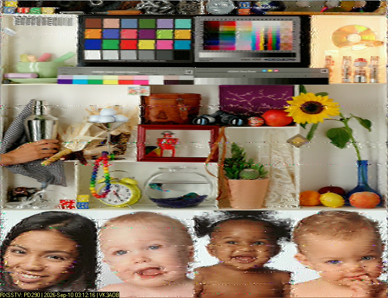 SSTV image from VK7DIK_2M