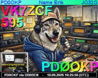 SSTV image from VK7DIK_2M