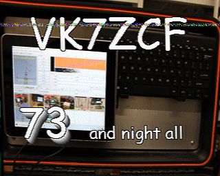 SSTV image from VK7DIK_2M