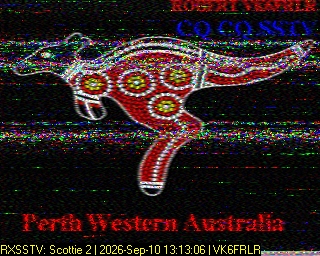 SSTV image from VK7DIK_2M