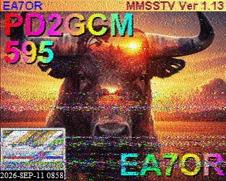 SSTV image from 2E0FWE_20M