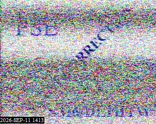 SSTV image from 2E0FWE_20M