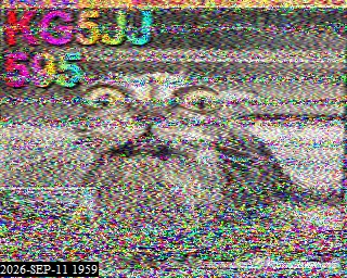 SSTV image from 2E0FWE_20M
