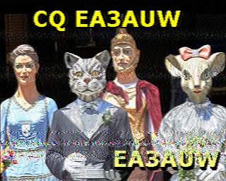SSTV image from IU0FBK_20M