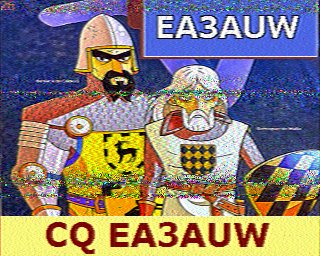 SSTV image from IU0FBK_20M