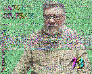 SSTV image from IU0FBK_20M