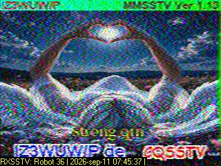 SSTV image from PA0041SWL_20M