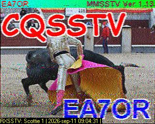 SSTV image from PA0041SWL_20M